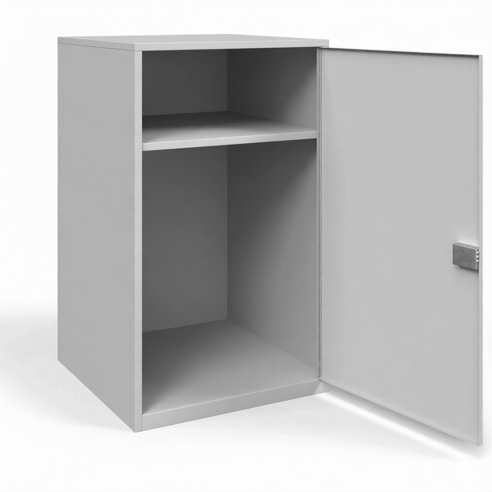 Шкаф усиленный для хранения бронежилетов и касок БРК-2 (1000х600х600)