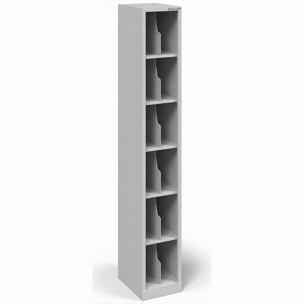 Шкаф для 12 противогазов ХПГ-12, без двери (1800х300х400)