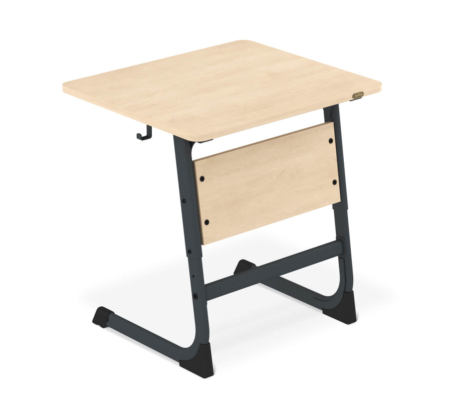 Cтол ученический береза/антрацит SHT-T-TN13/3-5