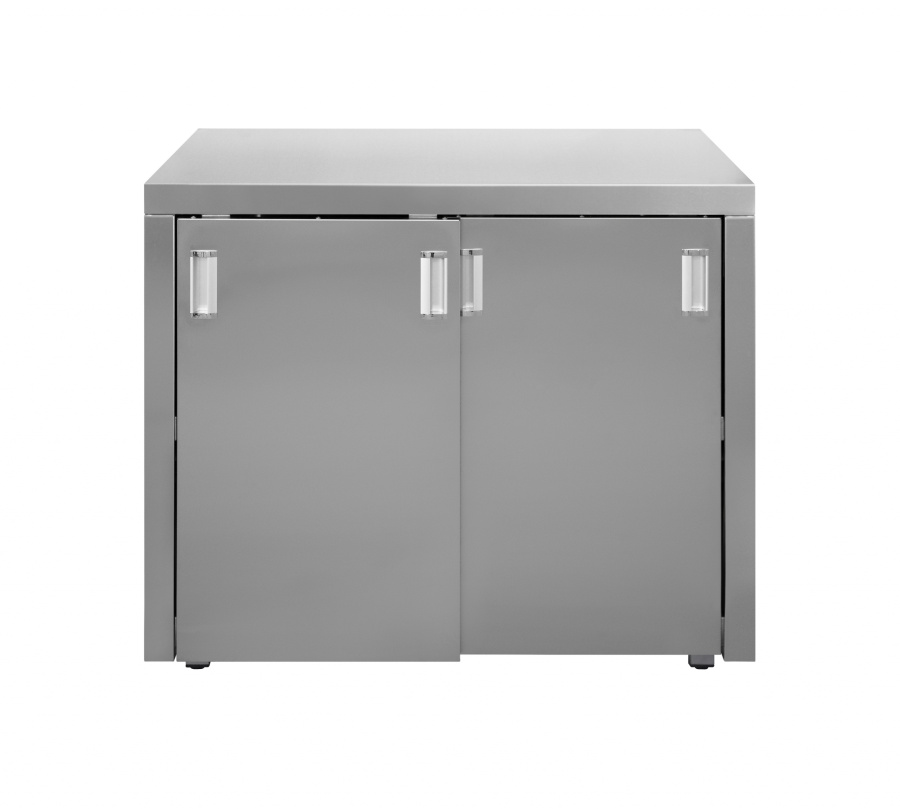 Стол-тумба универсальный Luxstahl СТУ2-14/6 двери-купе