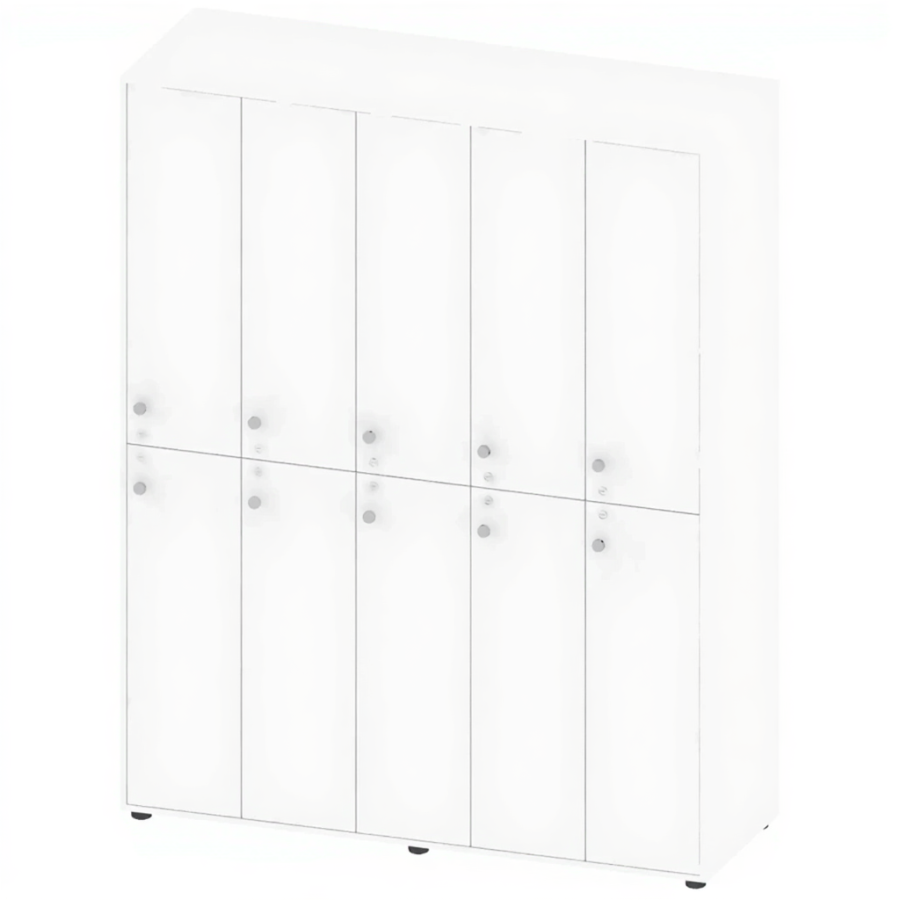 Шкаф школьный пятисекционный СТЕ-ШП-51-5