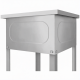 Ванна моечная ВМСн 1210  1 м/о 1110х530х350 (полка с отв., борт; ножка угл.)