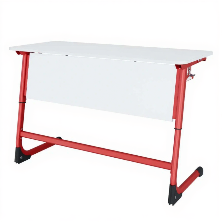 Парта 2М Smart с полкой (ЛДСП)