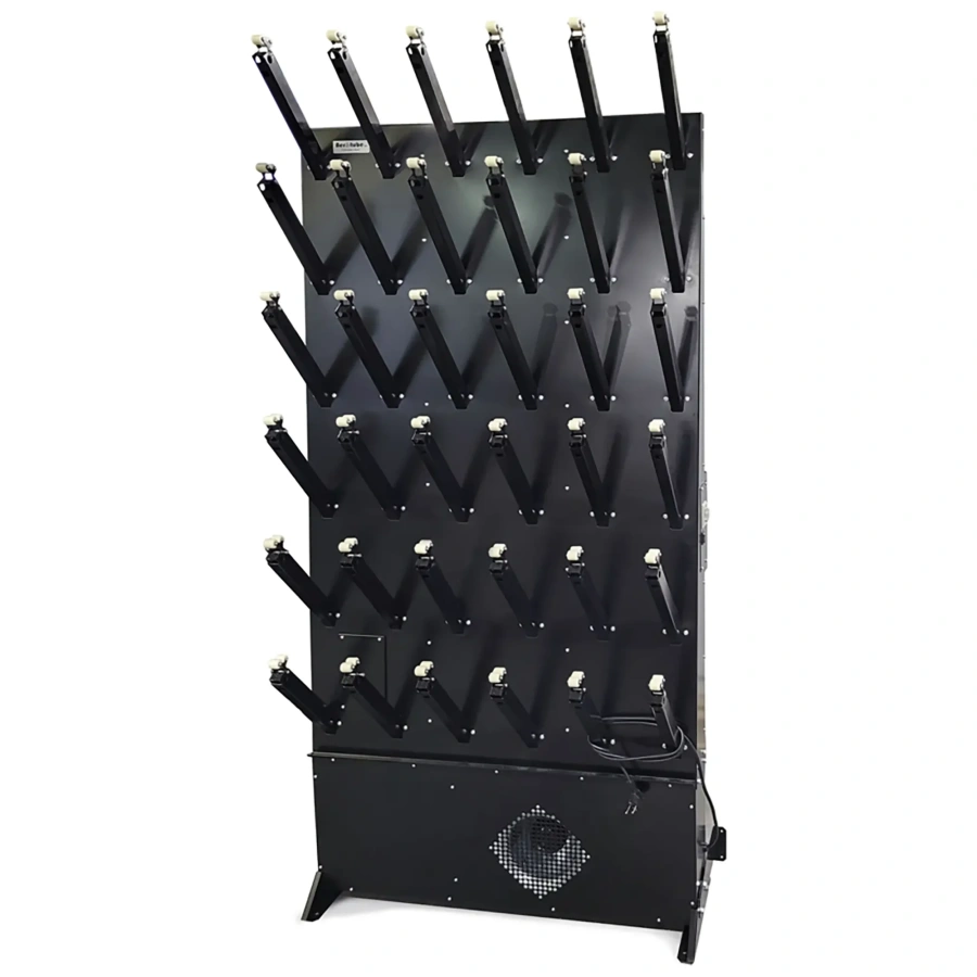 Сушильная стойка СО-18 на 18 пар обуви (с клапанами)