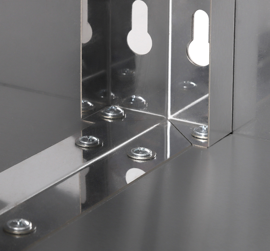 Полка-шкаф настенная Luxstahl ПНШО-600 открытая