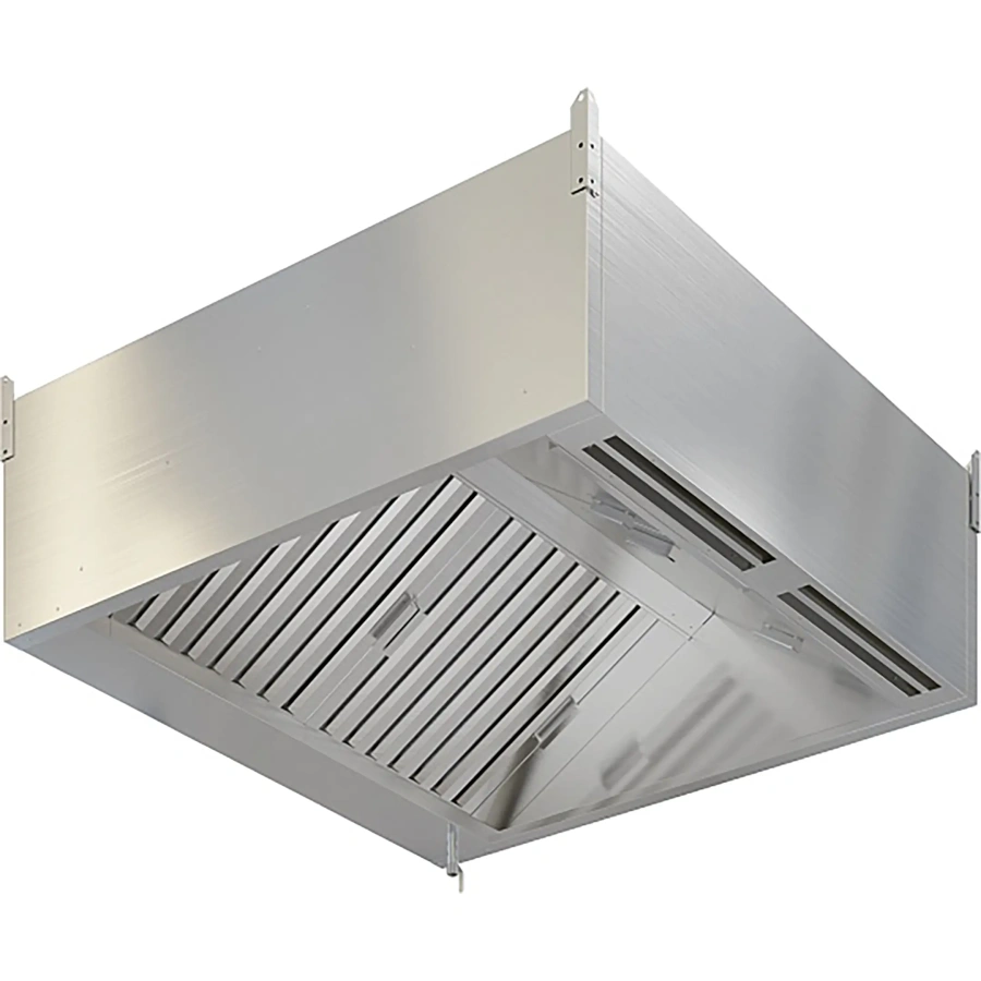 Зонт приточно-вытяжной пристенный ЗПВПКП-19/10 с подсветкой