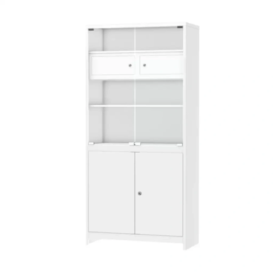 Шкаф медицинский ШМС-2 с трейзером