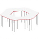 Комплект столов «Трапеция» ДС-АД-94, белый