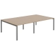 Стол для переговоров NT 240х144 вяз натуральный/антрацит