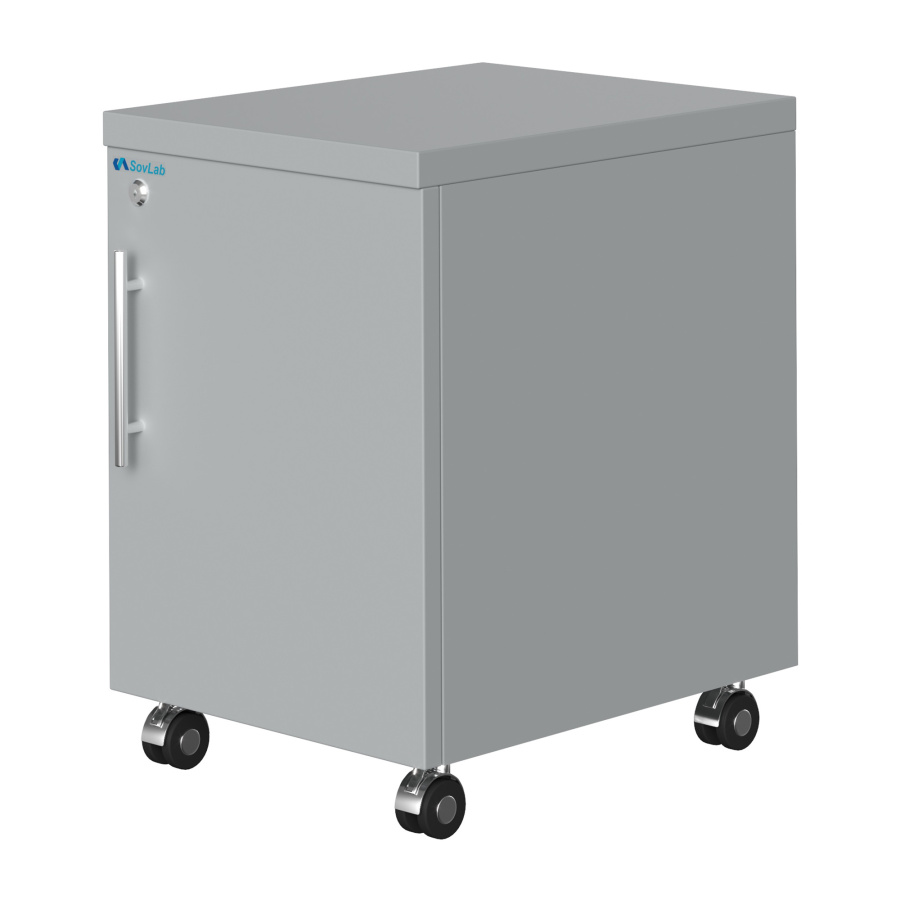 Тумба подкатная низкая с дверью Mod. 400 ТДМн правая