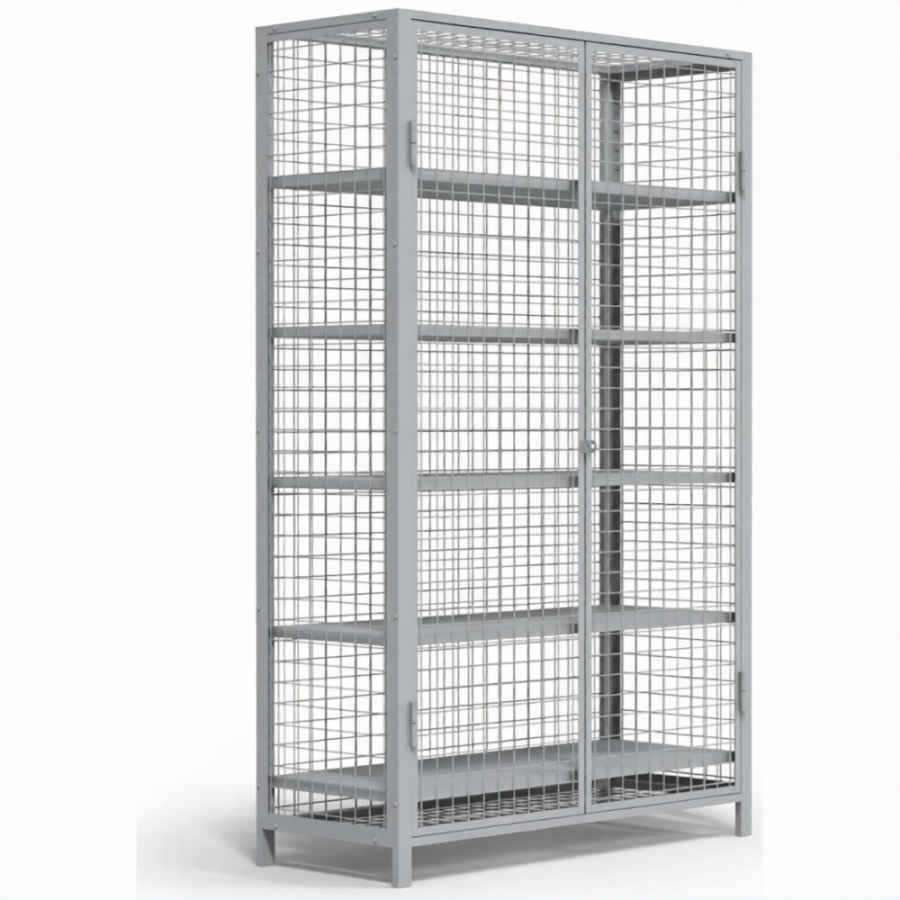 Шкаф стационарный для хранения инвентаря закрытого типа (2000х1230х500)