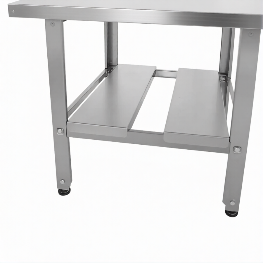 Ванна моечная ВМСн 1210  1 м/о 1110х530х350 (полка с отв., борт; ножка угл.)