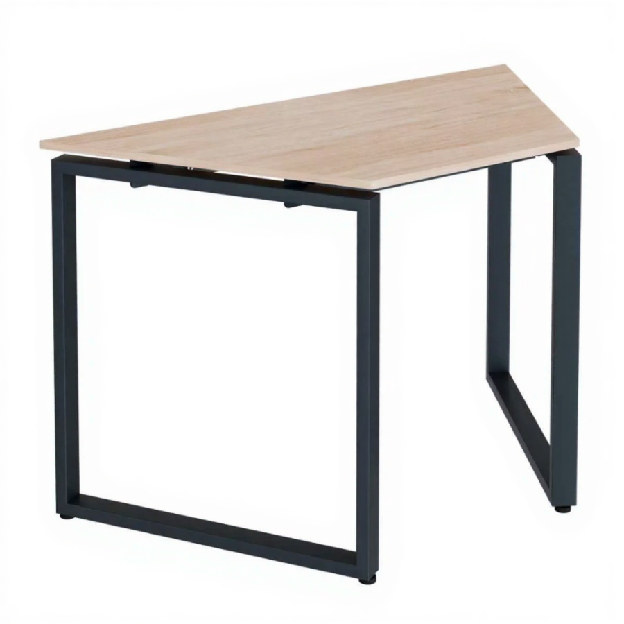 Cтол трапеция «НОРДЕН» подстолье «О» 1000x500 профиль 50x25 столешница 22 мм